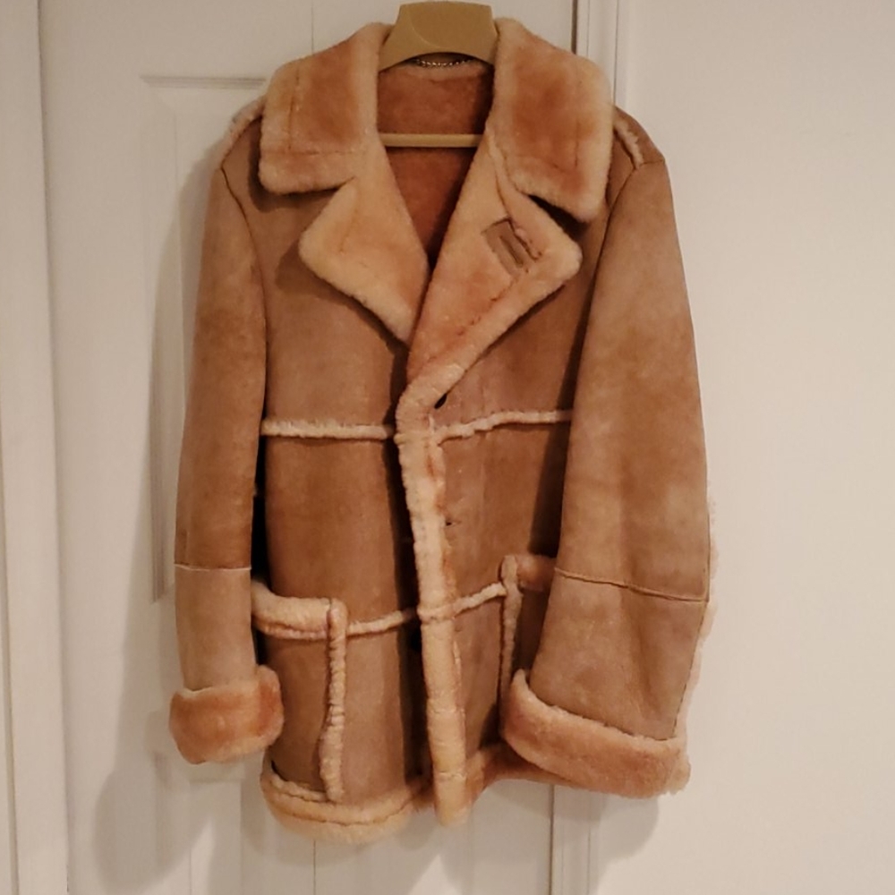 Men's shearling coat